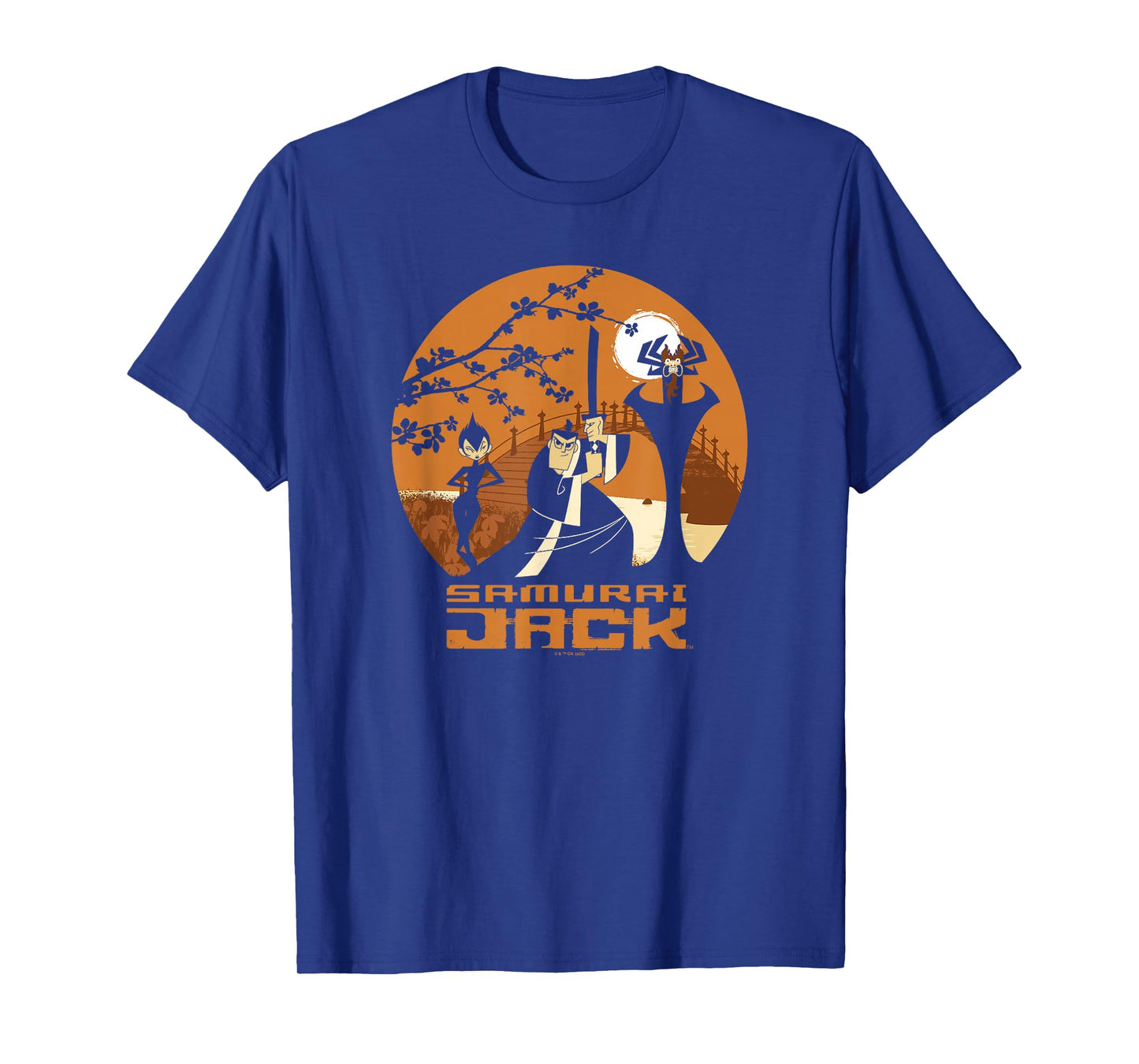 Samurai Jack Halloween Group Shot Character Poster T-Shirt