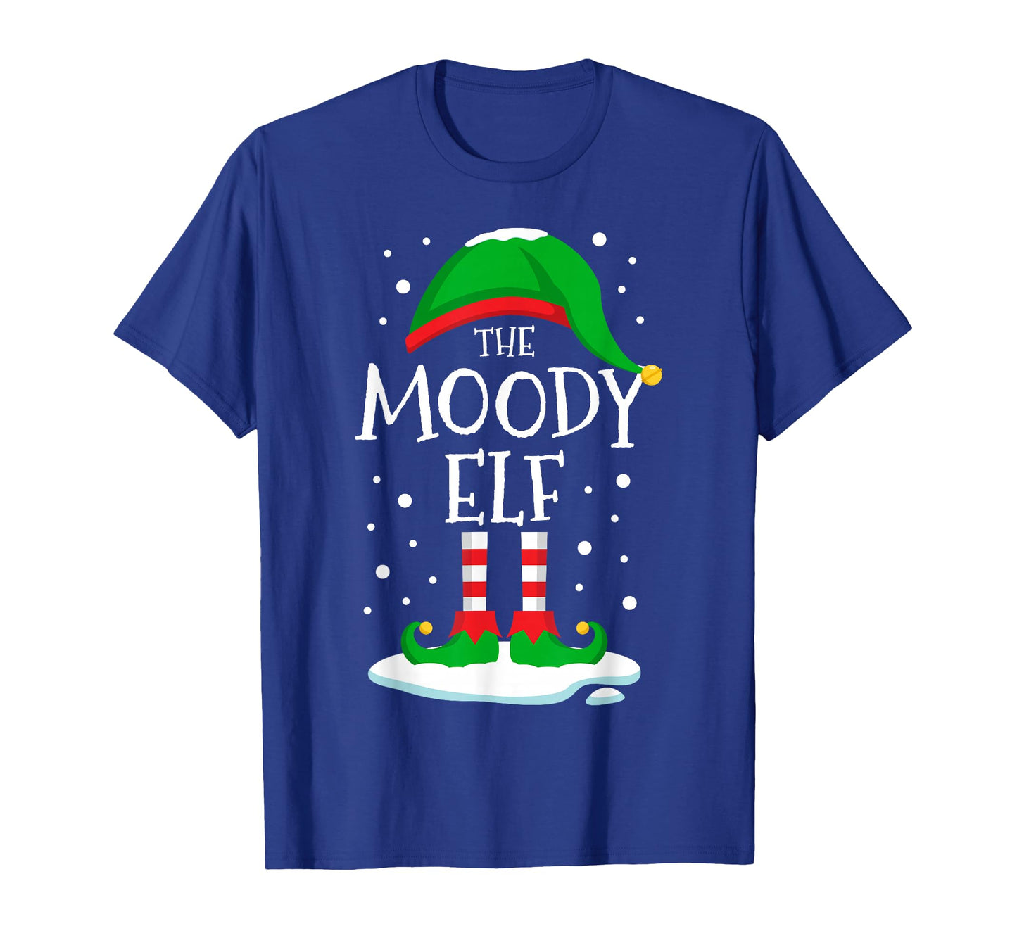 The Moody Elf Christmas Family Matching Xmas Group Funny T-Shirt
