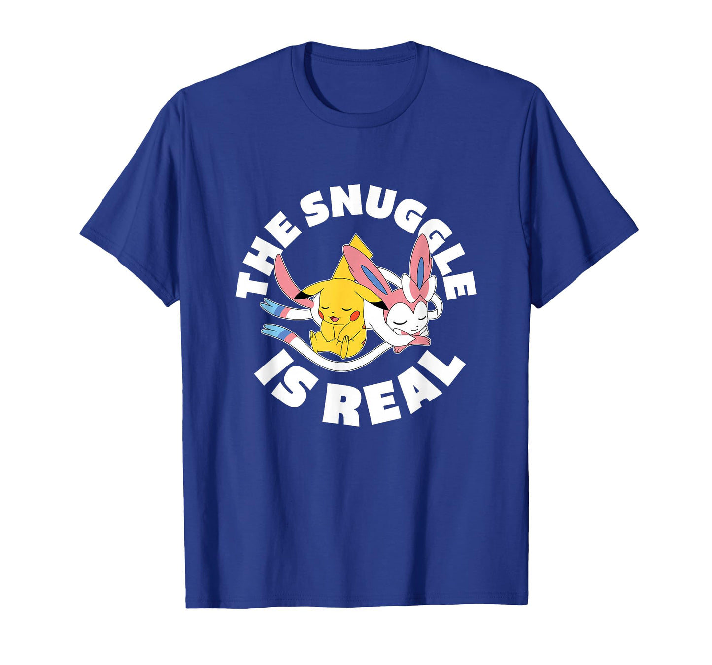 Pokémon - The Snuggle is Real Pikachu and Sylveon T-Shirt
