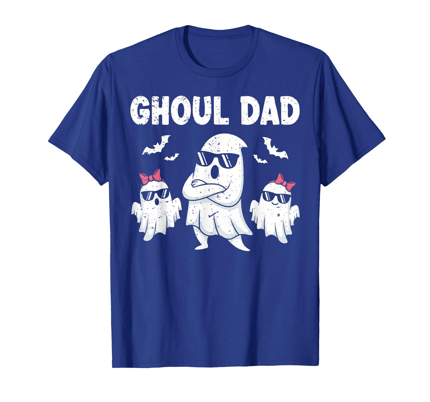 Ghoul Dad Vintage Ghost Funny Halloween Costume T-Shirt