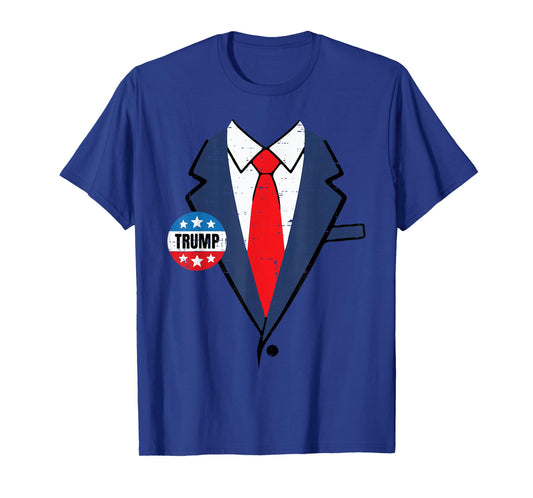 Halloween President Suit Costume Funny Men Women Kid T-Shirt