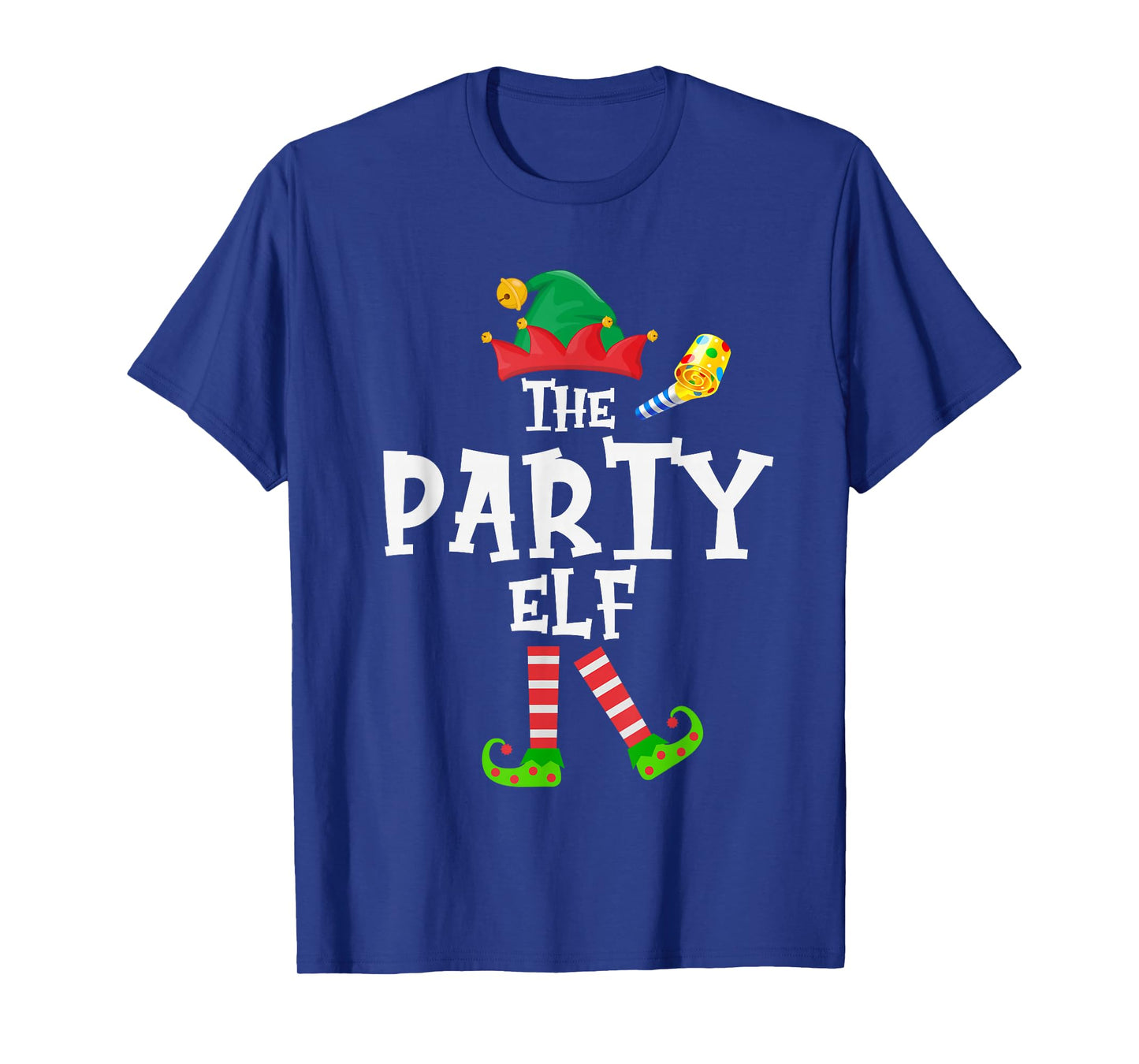The Party Elf - Funny Matching Family Group Christmas T-Shirt