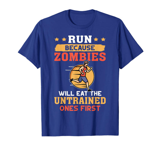 Running Zombie Marathon Runner T-Shirt