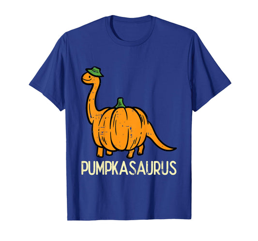 Kids Halloween Pumpkin Dino Pumpasaurus Costume Boys Kids Toddler T-Shirt