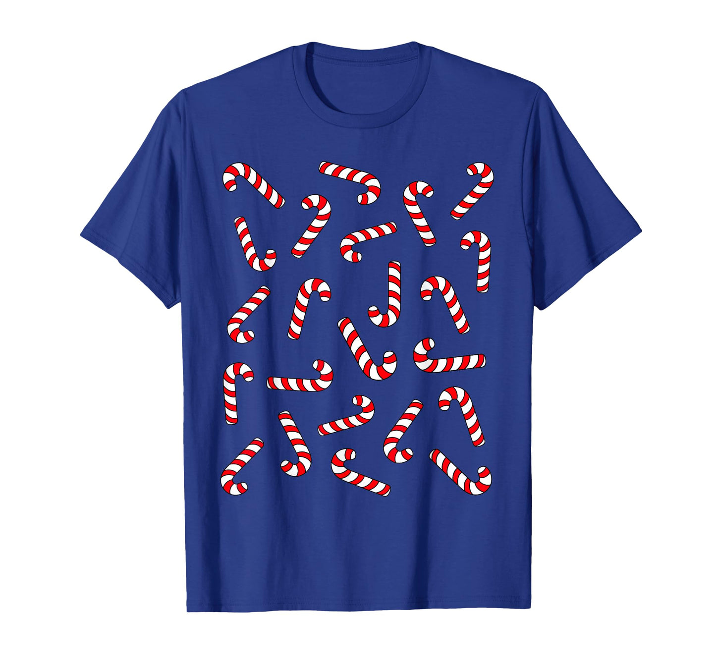 Christmas Candy Cane Shirt Kids Candy Canes Pajamas Family T-Shirt
