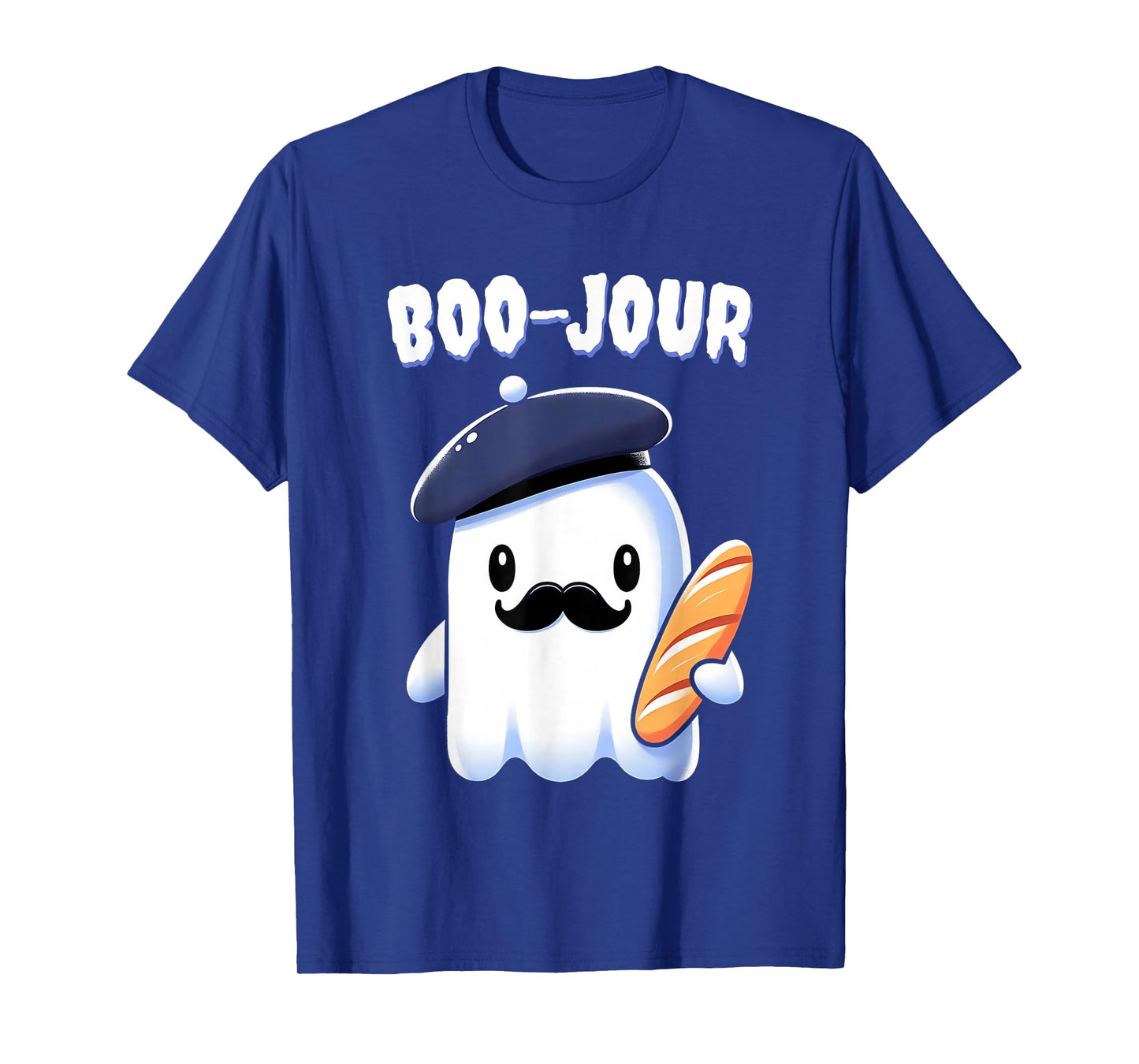 Boo Jour Ghost French Teacher Vintage Teacherlife Groovy T-Shirt