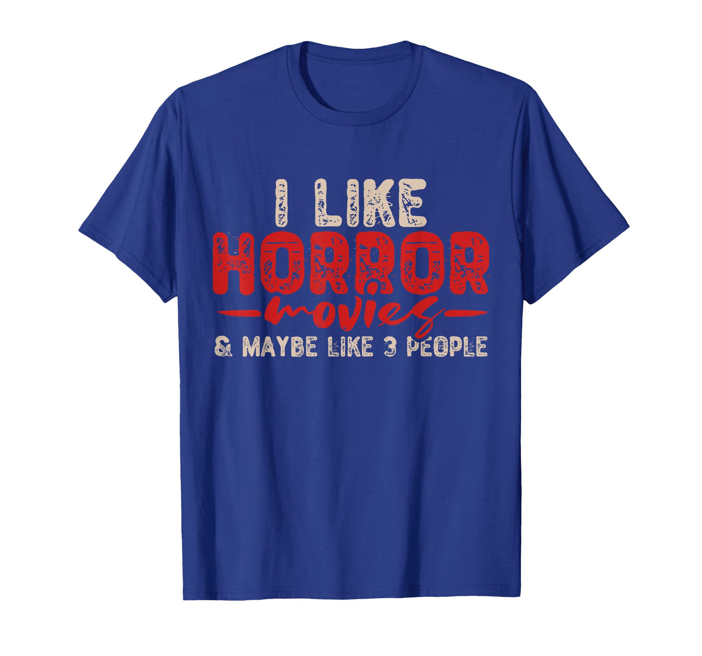 Horror Movie Gifts Unisex Adult Black Crew Neck Short Sleeve T-Shirt Small