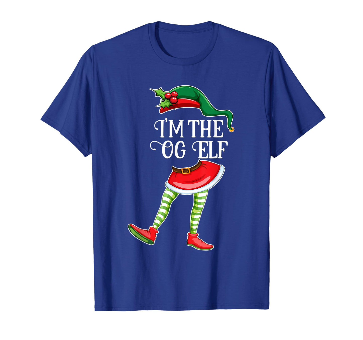 I'm the OG Elf Christmas Matching Family Group Gift T-Shirt