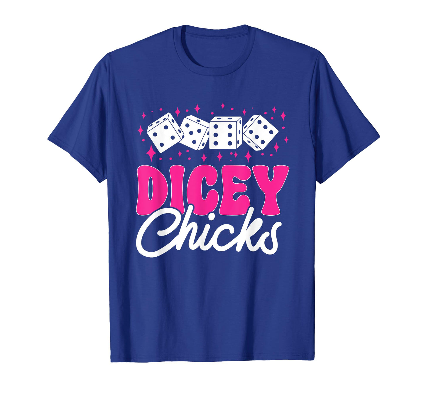 Bunco Game Dicey Chicks Bunco T-Shirt