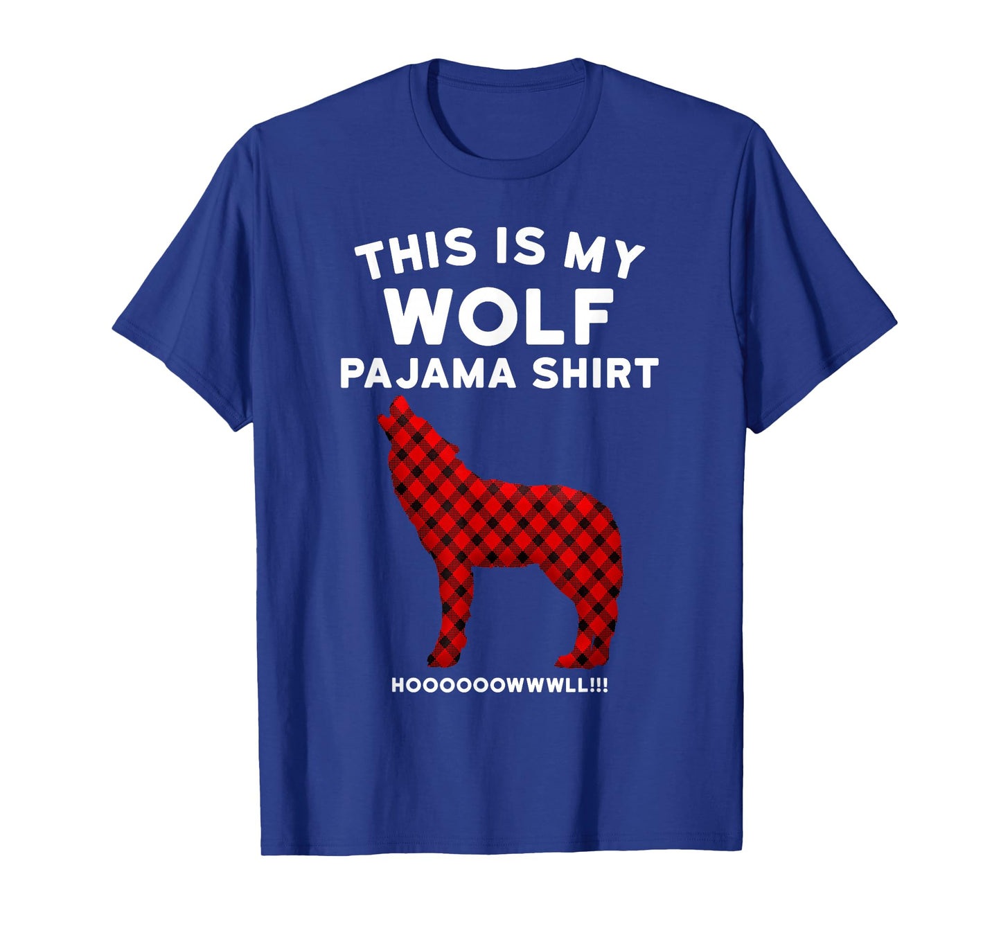 Wolf Pajama Shirt - Cute Christmas Gift for Wolf Lovers T-Shirt