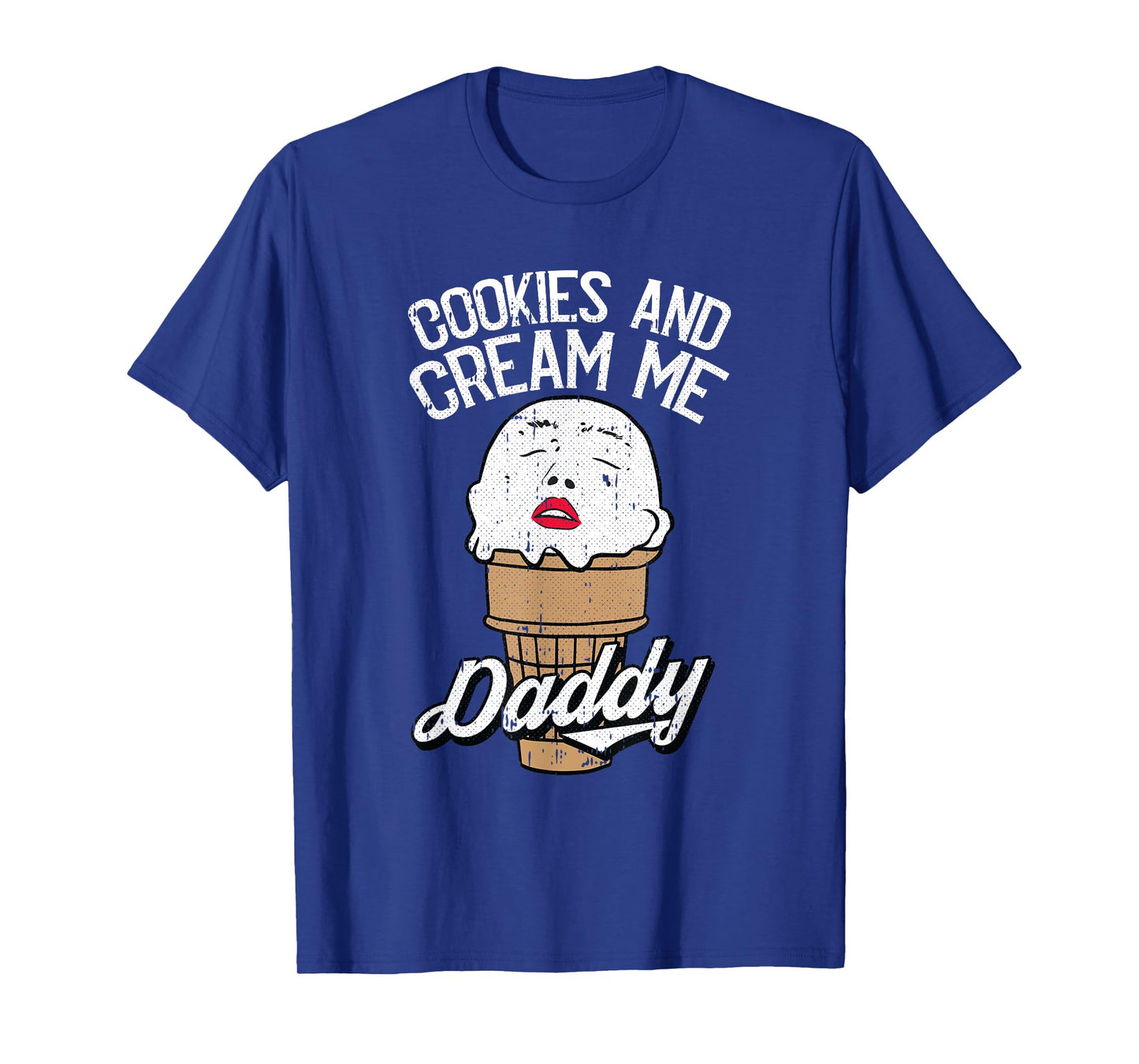 Cookies And Cream Me Daddy Lazy Halloween Costume Humor T-Shirt