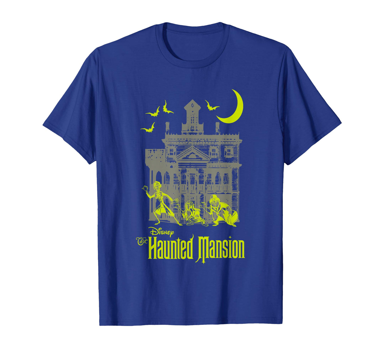 The Haunted Mansion Hitchhiking Ghosts Silhouettes Shot T-Shirt