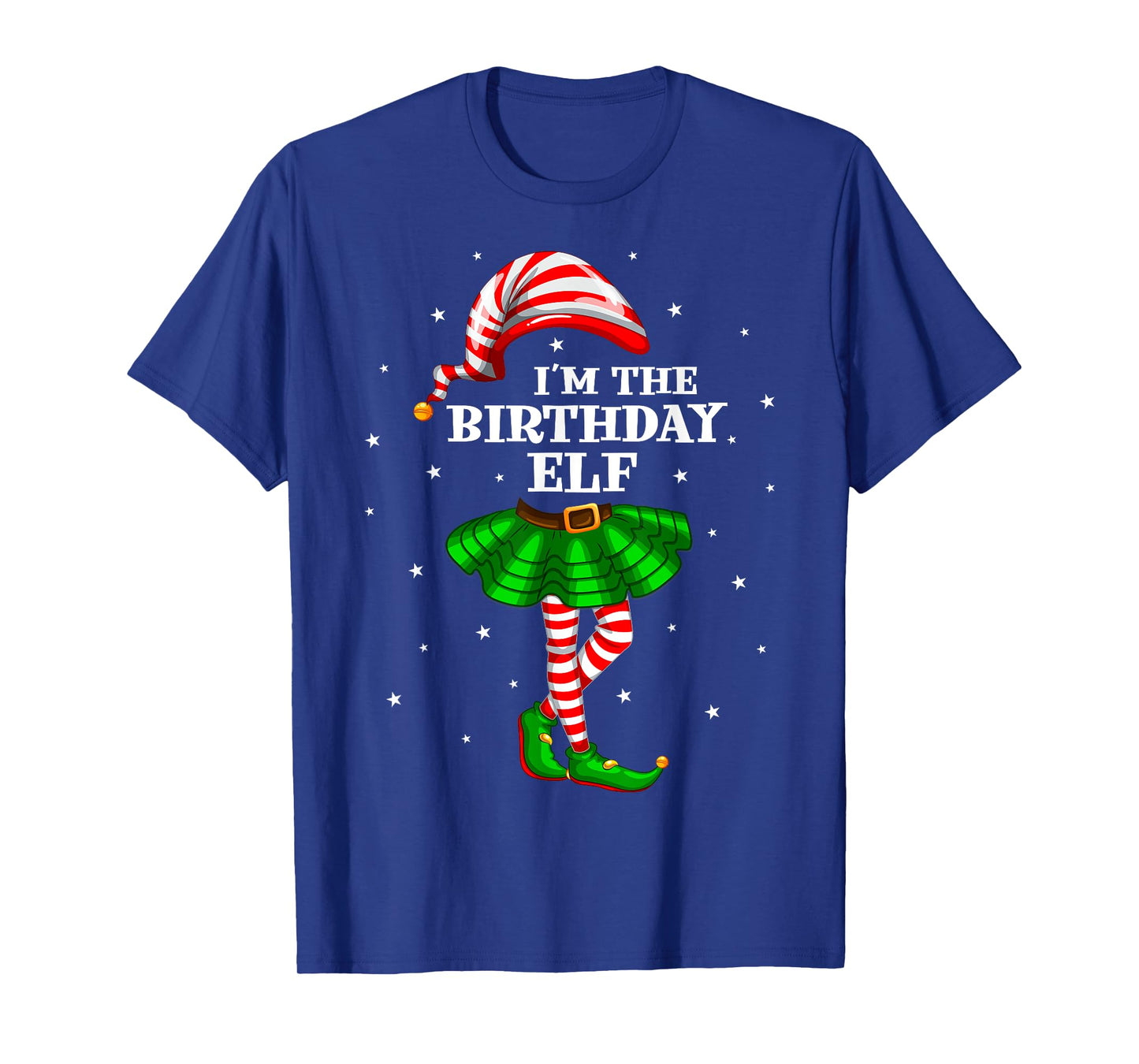 Matching Family Group I'm The Birthday Elf Christmas T-Shirt