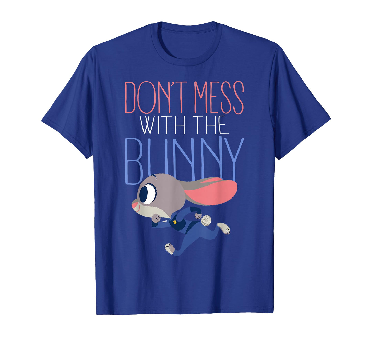 Disney Zootopia Judy Don't Mess with Her Graphic T-Shirt T-Shirt Small