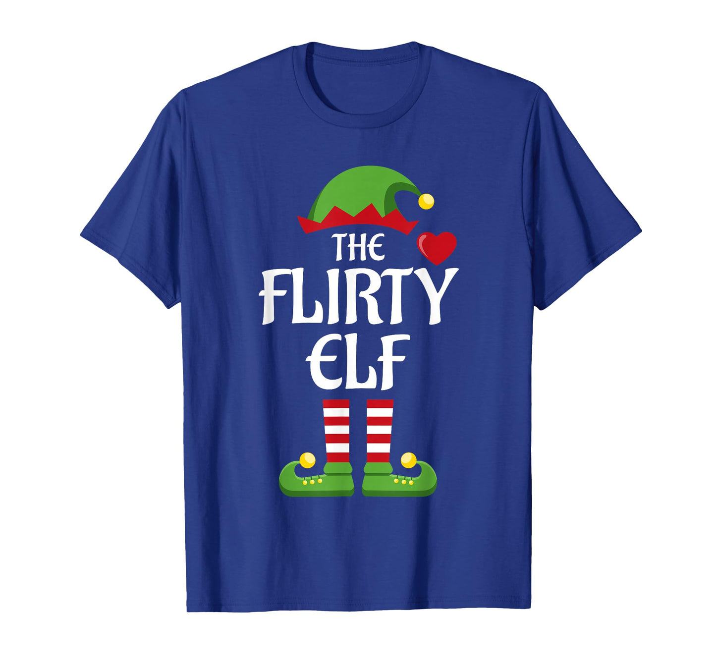 Flirty Elf Family Matching Group Christmas T-Shirt