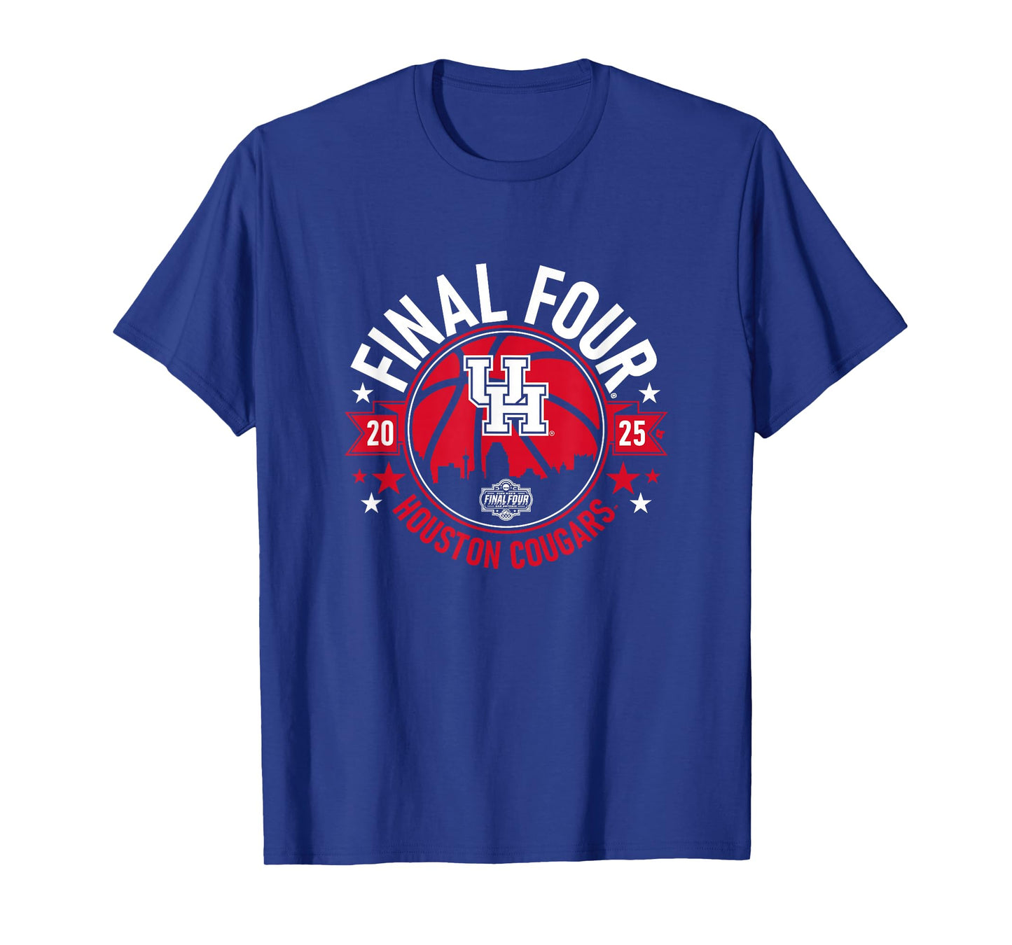 Houston Cougars Basketball: 2025 Men's Final Four - NCAA T-Shirt