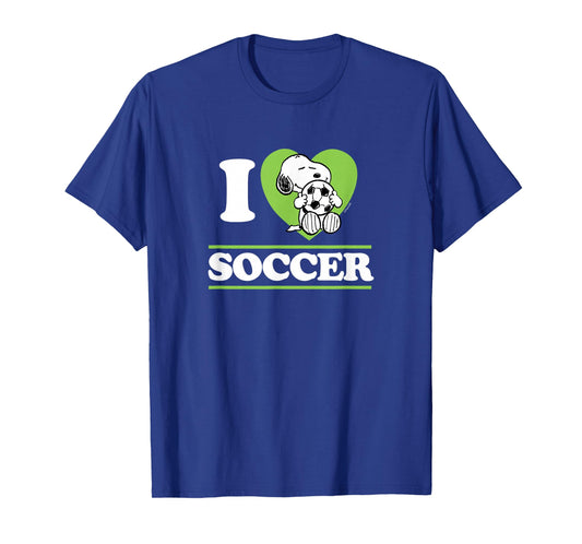Peanuts - Snoopy I Love Soccer T-Shirt