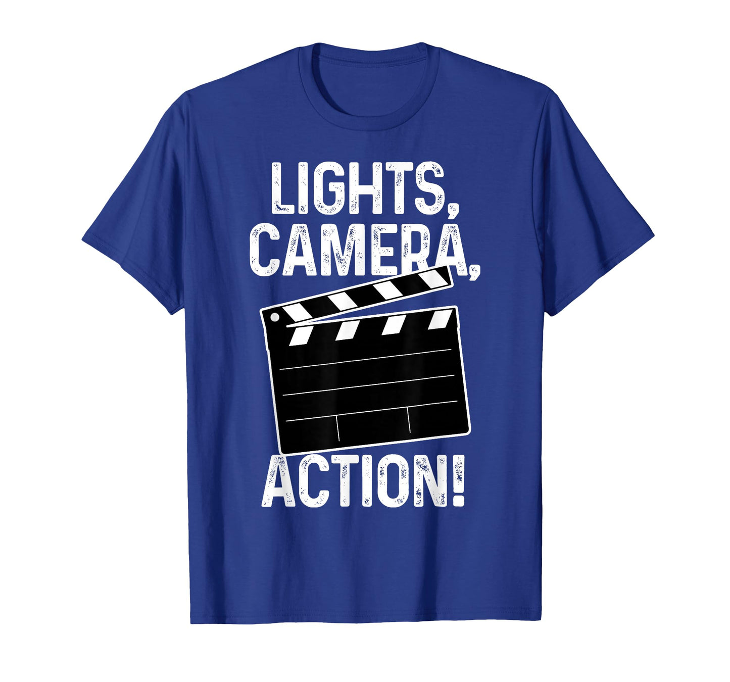 Movie Director Producer Filmmaker Film Lights Camera Action T-Shirt