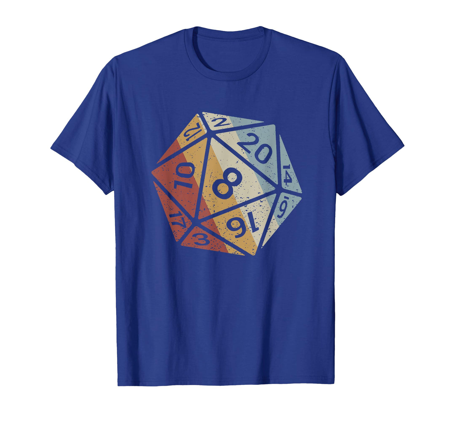 20 Sided Dice Retro Style Vintage T-Shirt