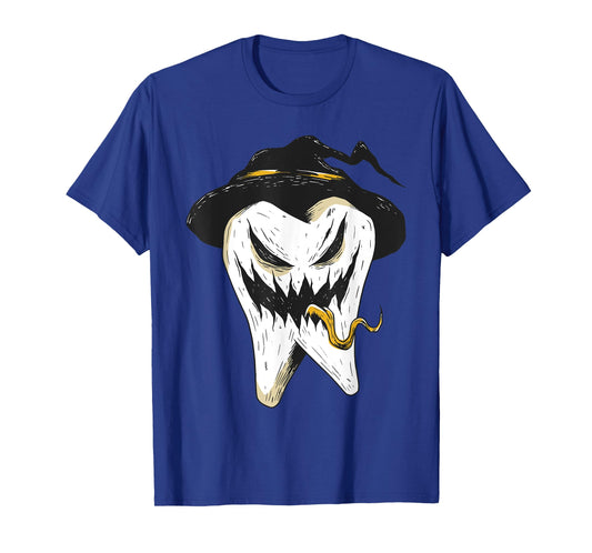 Halloween I Tooth Fairy Monster Tooth Horror Scary Evil T-Shirt