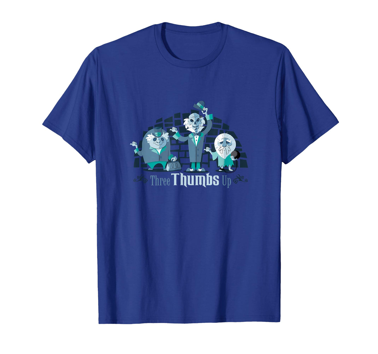 The Haunted Mansion Three Thumbs Up Hitchhiking Ghosts T-Shirt
