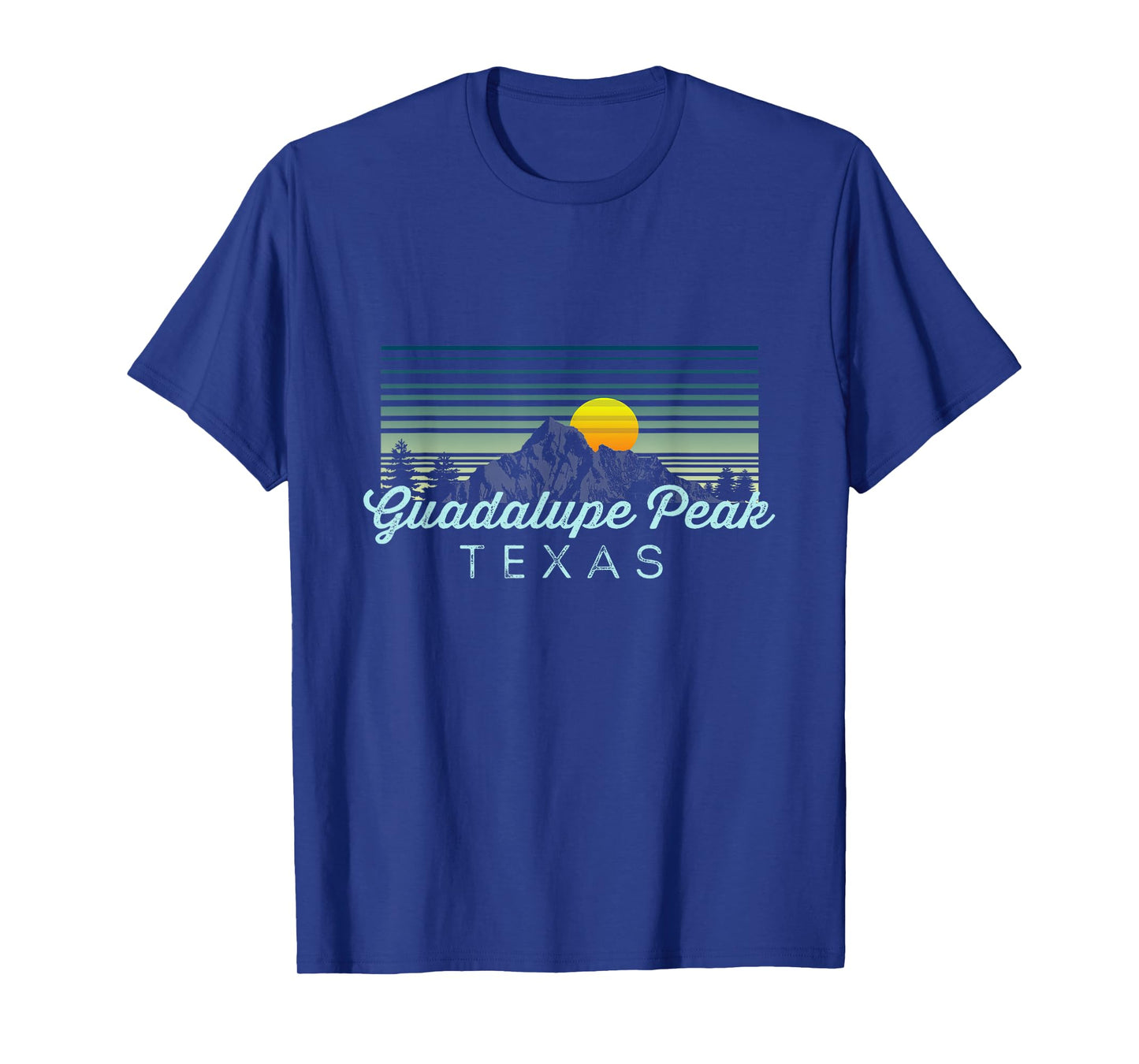 Guadalupe Peak Retro Clothes & Gear Guadalupe Peak Souvenir T-Shirt