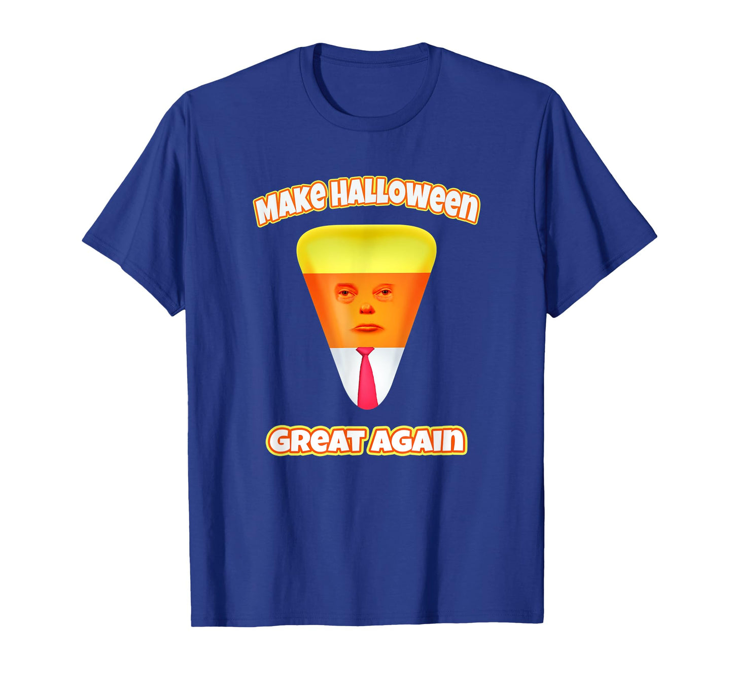 Funny Trump Halloween Costume Funny Candy Corn Halloween T-Shirt