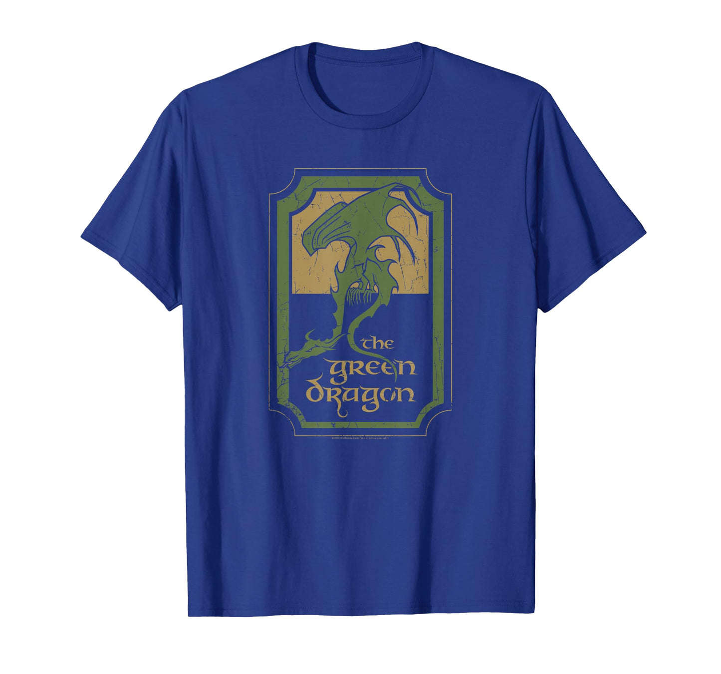 Lord of The Rings Green Dragon Tavern T-Shirt Small