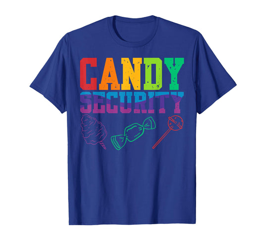 Candy Security Candyland Halloween Costume Kids Teens Adult T-Shirt