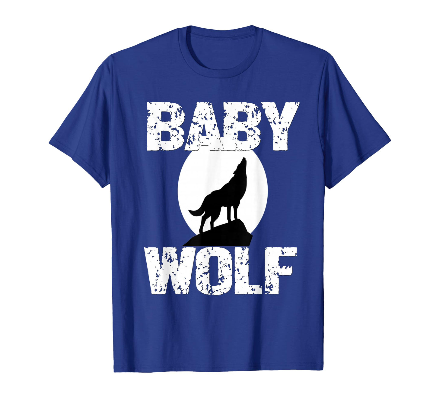 Baby Wolf Matching Family Tribe Wolves Moon Kid Girl Boy Cub T-Shirt