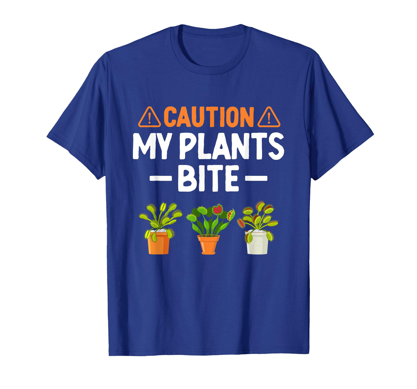 Monster Plant Gardening Lover Funny Youth Venus Fly Trap T-Shirt