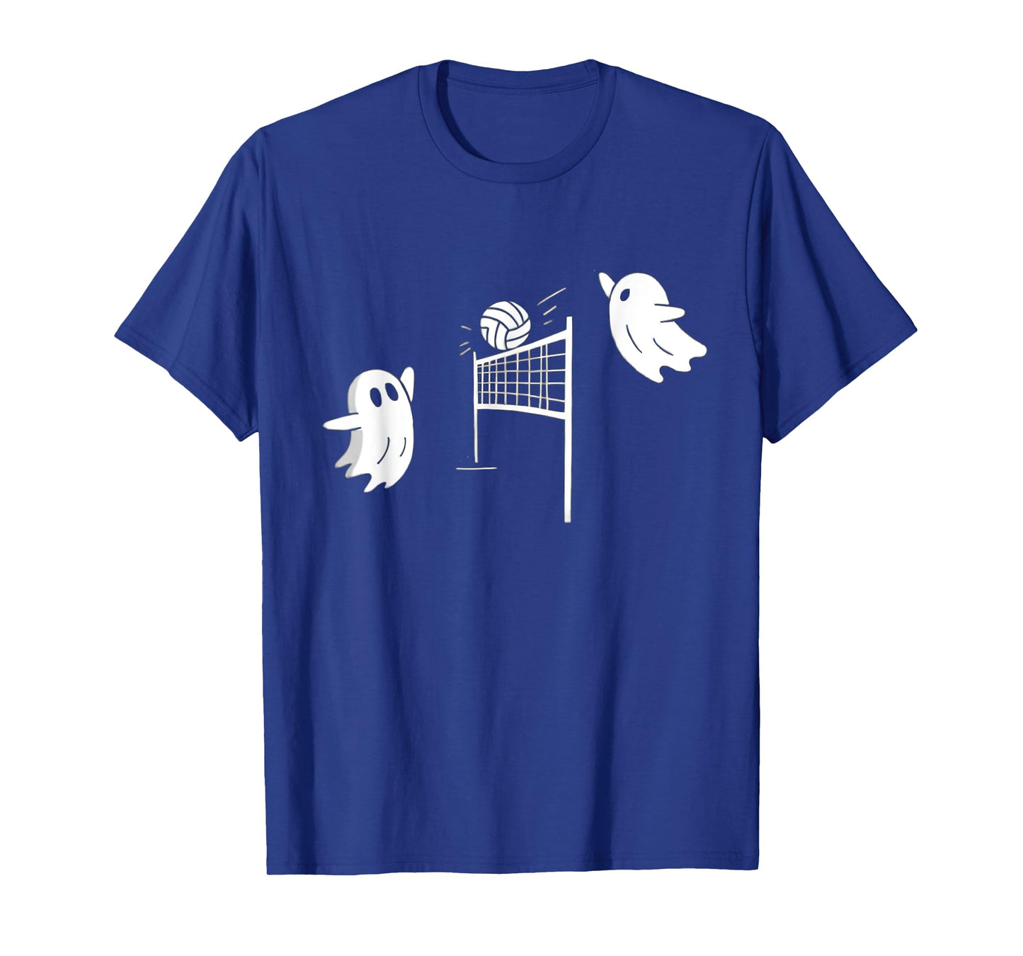 Funny Volleyball Halloween Ghost-Volleyball Sports Lovers T-Shirt