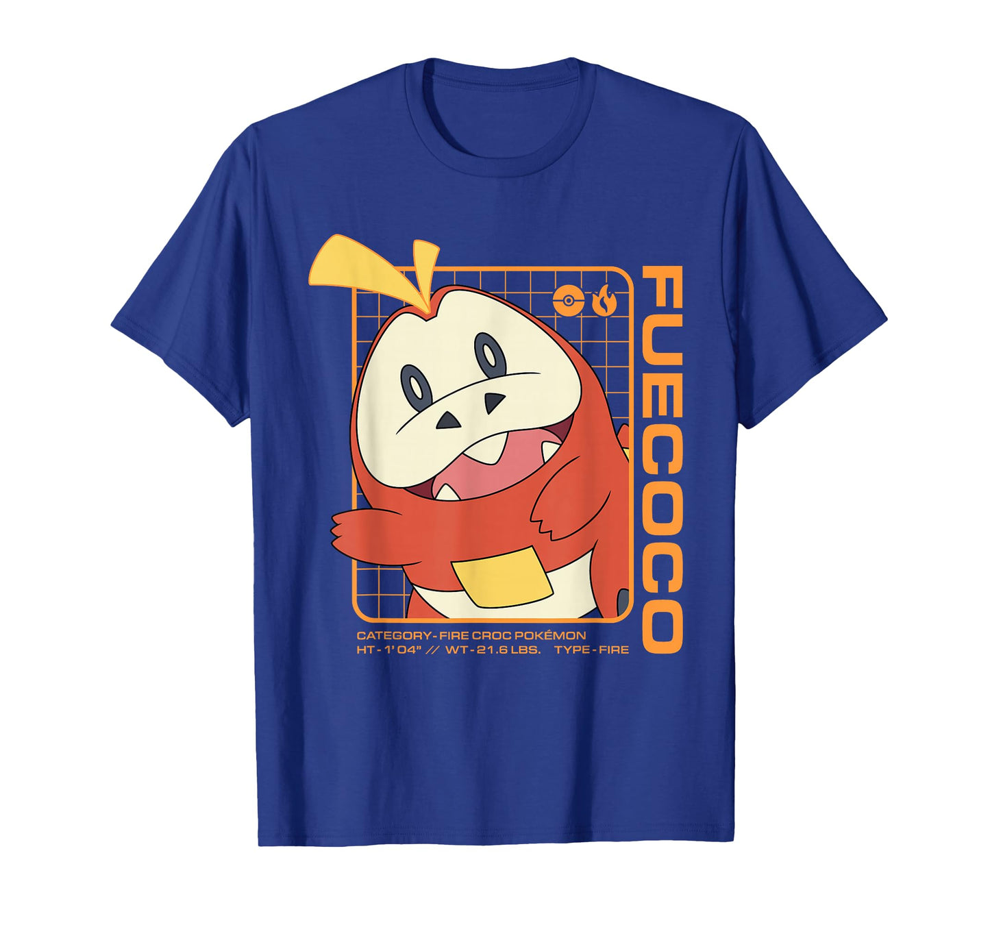 Pokémon - Fuecoco Stats T-Shirt