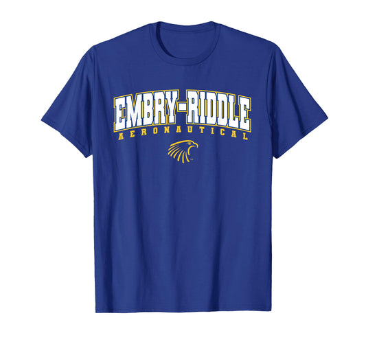 Embry-Riddle ERAU Eagles Arch Logo T-Shirt