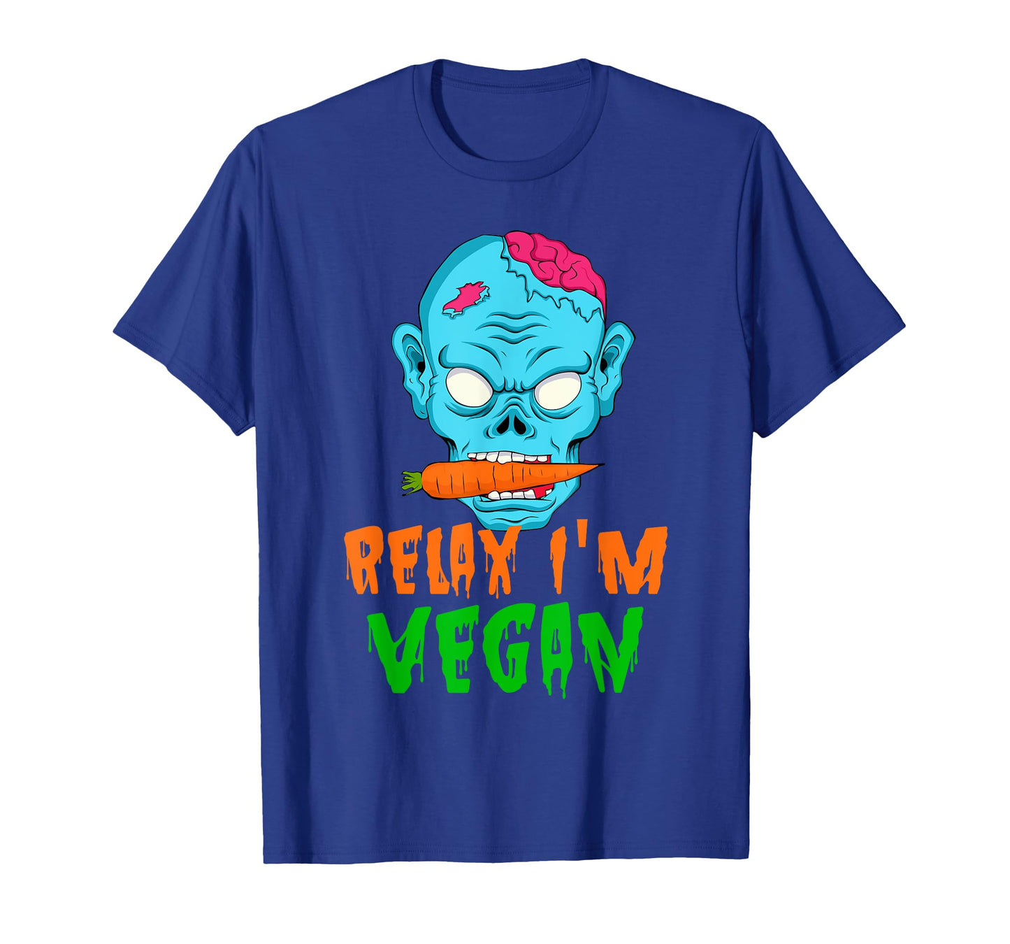 Veganism Halloween Relax I'm Vegan Vegetarian Costume Gift T-Shirt