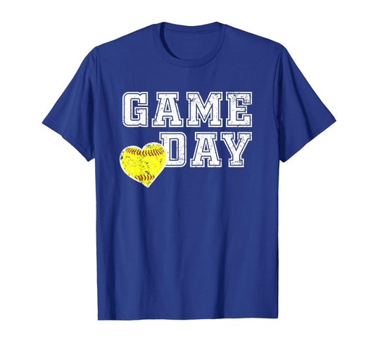 Cute Softball Mom Game Day T-Shirt
