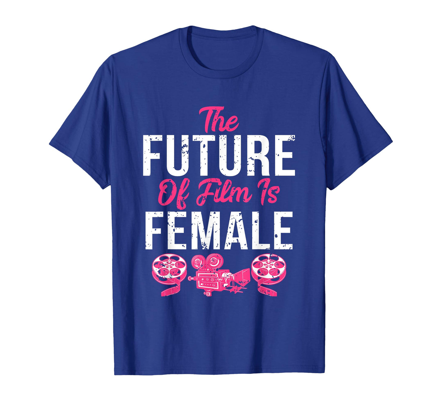 Funny Retro Vintage Filmmaker Future of Film is Female T-Shirt