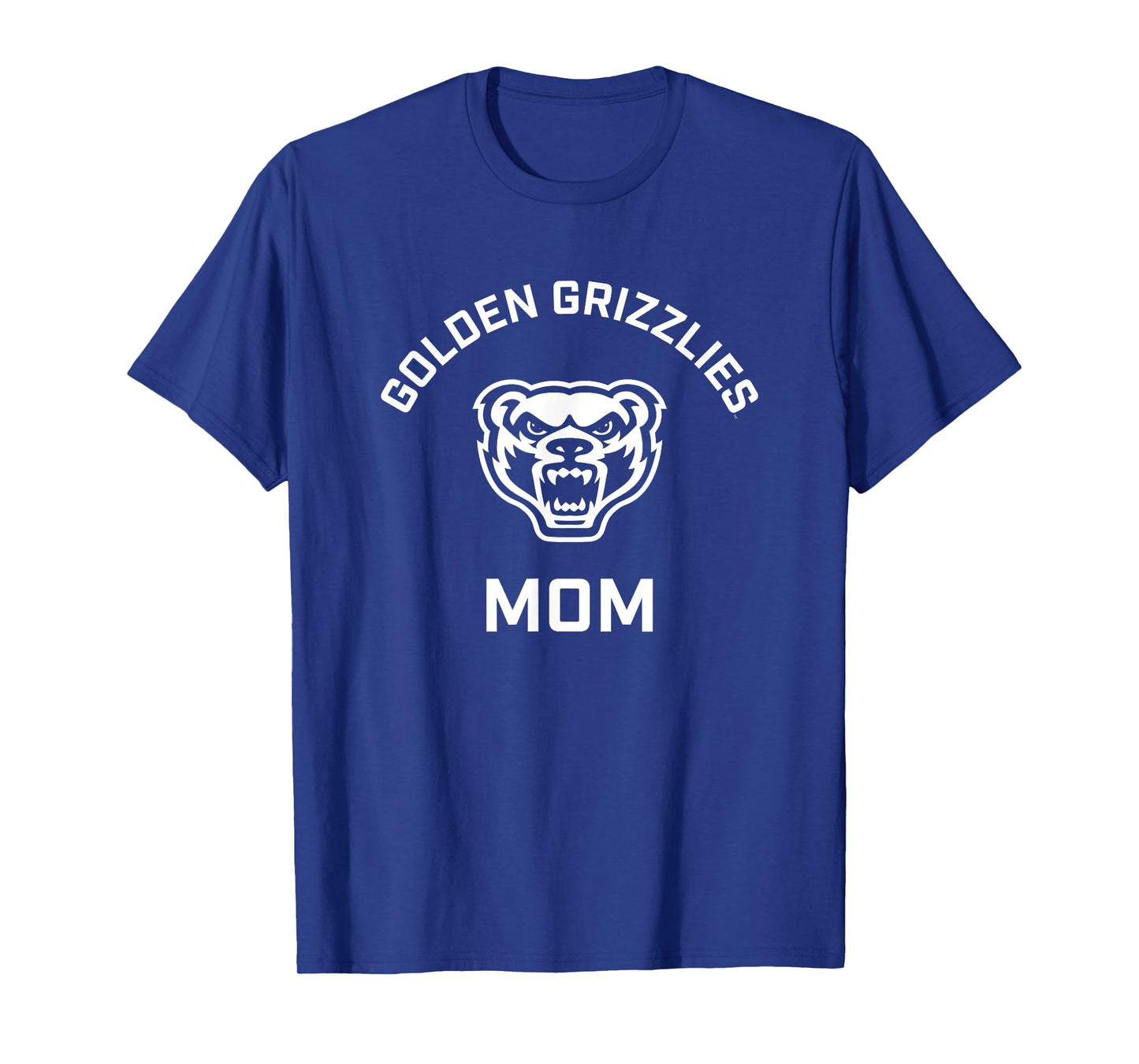 Oakland University Golden Grizzlies Arched Mom T-Shirt