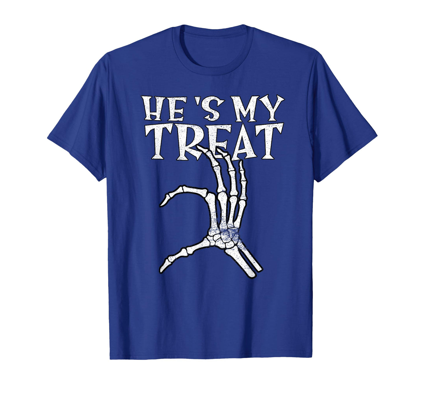 He's My Treat Heart Matching Couple Halloween Girlfriend T-Shirt