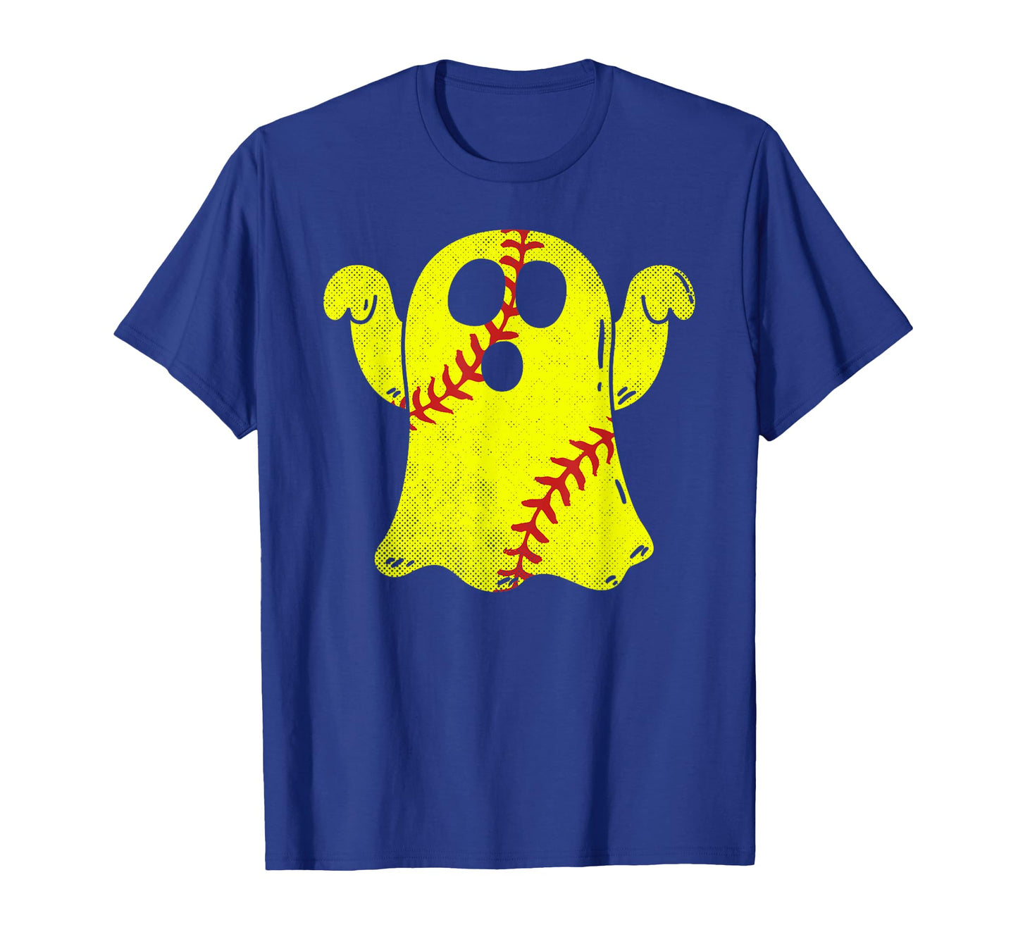 Softball Ghost Softball Lover Halloween Costume T-Shirt