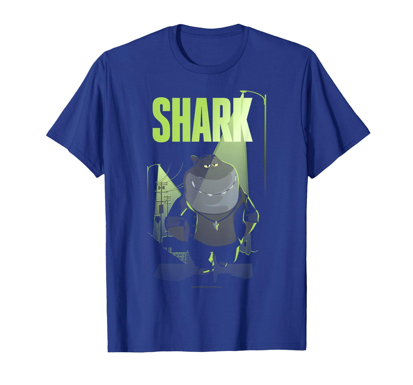 The Bad Guys Mr. Shark City Street Light T-Shirt