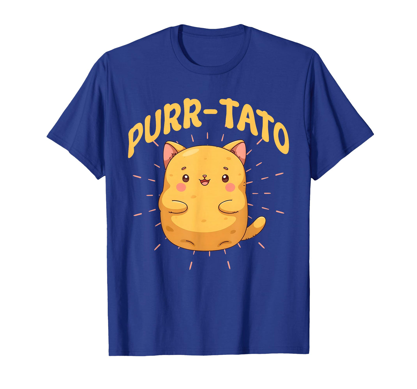 Purr-Tato Funny Cat Potato Kawaii T-Shirt