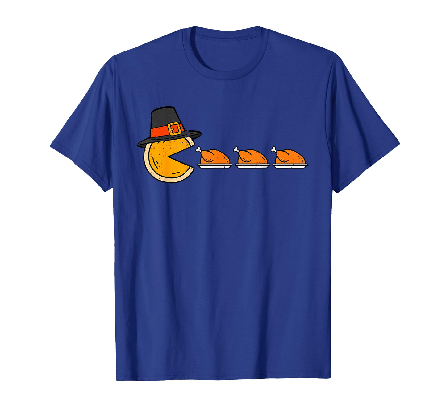 Funny Video Game Eating Turkey Thanksgiving Gamer Boys Kids T-Shirt