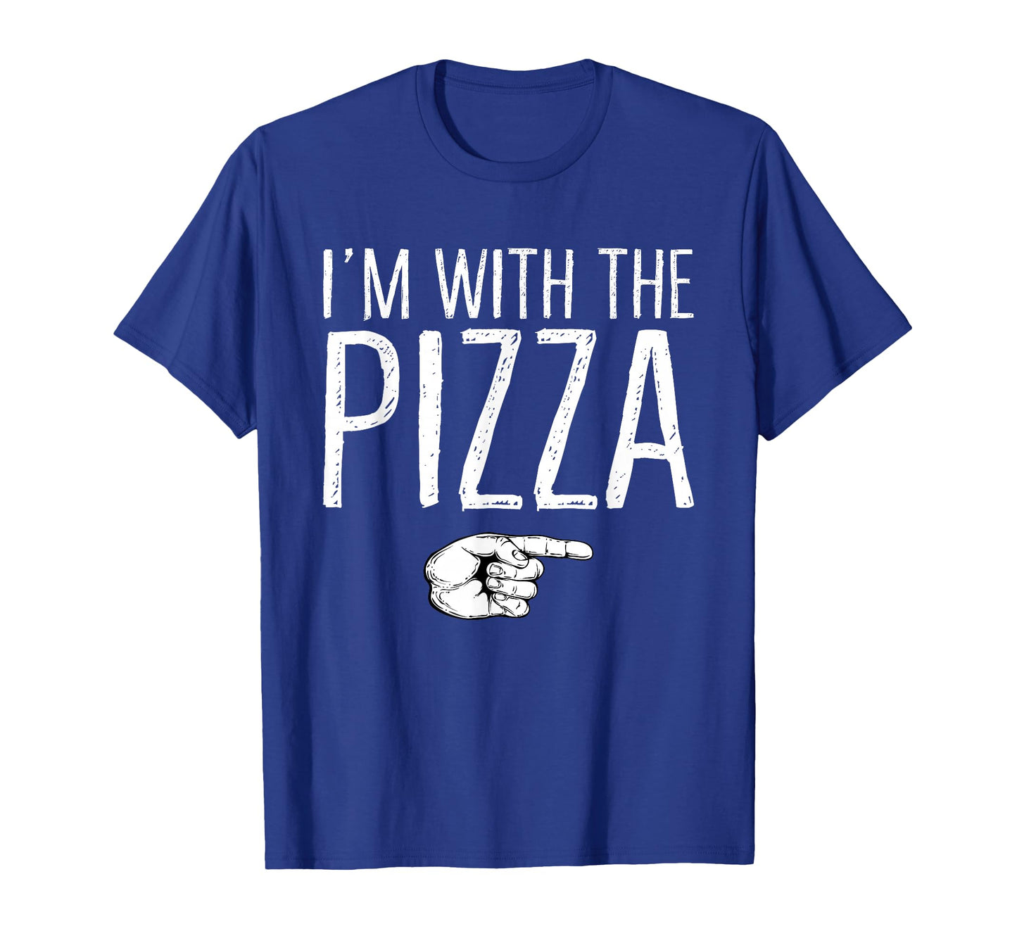 I'm With The Pizza Matching Costume Lazy Halloween Party T-Shirt