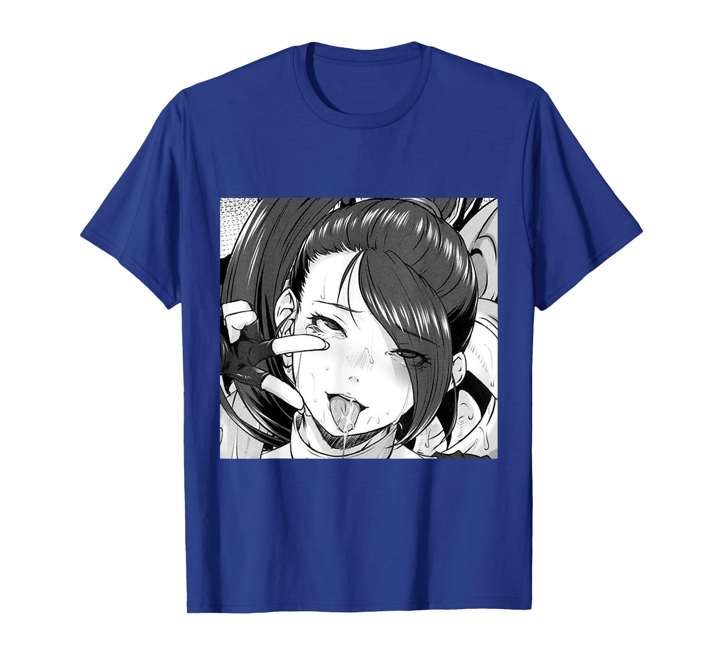 Ecchi Otaku Hentai Waifu Ahegao Girl Manga Anime T-Shirt T-Shirt