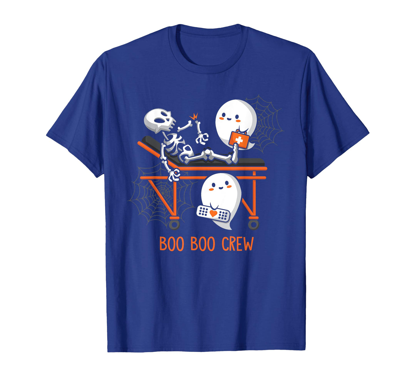 Boo Boo Crew Ghost Doctor Paramedic EMT Nurse Halloween T-Shirt