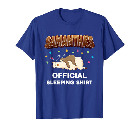 Personalized Samantha Birthday First Name Samantha T-Shirt