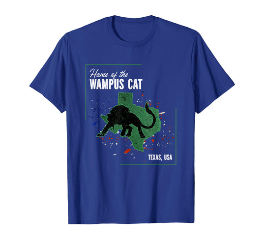 Texas - Cryptids Home of the Wampus Cat T-Shirt for Men Women Kids