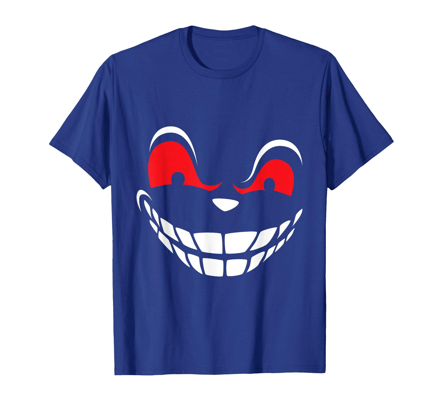 Horror Halloween Evil Grin Smile Costume Party Outfit T-Shirt