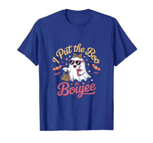 I Put The Boo in Boujee Halloween for Coquette Spooky Season T-Shirt